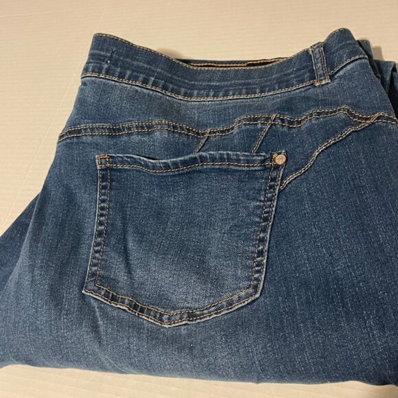 est. 1849 denim jeans size 20w rn37080 elastic waist - Picture 3 of 6